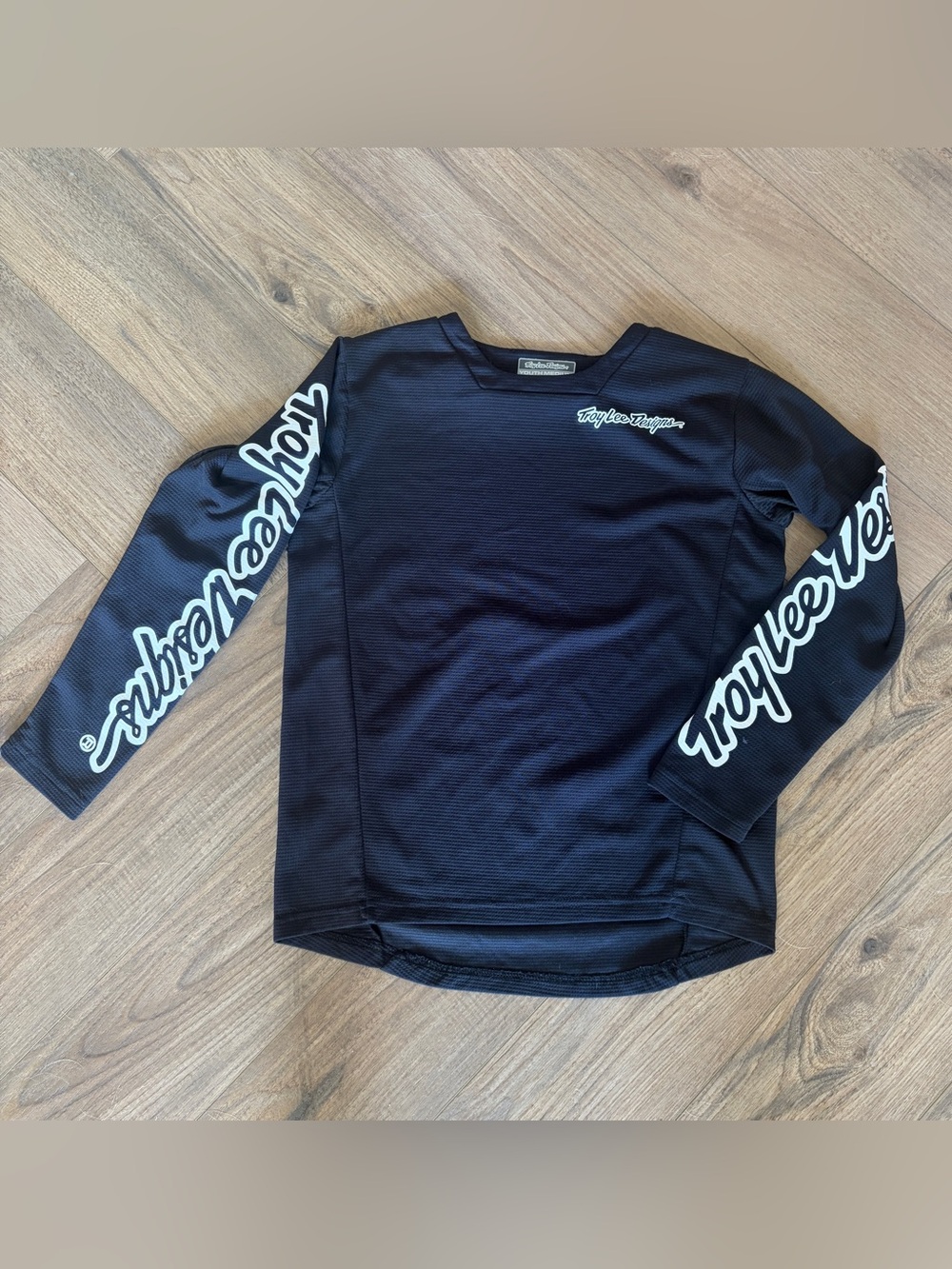 Troy Lee Designs BMX moto cross  youth Medium long sleeve performance shirt kids